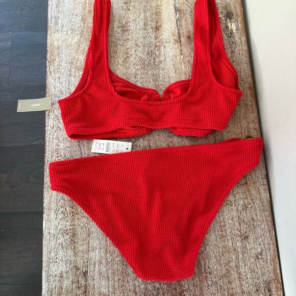 NWT J Crew Scrunchie Bikini Set - Picture 9 of 10